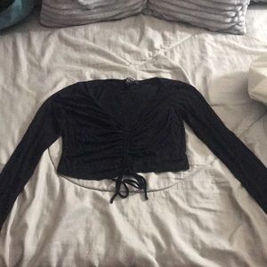 A black shirt size large